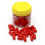 (Red) 50 Pairs Soft Foam Earplugs Noise Reduction for Sleeping Learning 5