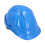 Blue Adjustable ABS Hard Hat Anti-Smash Construction Helmet 2