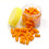 (Orange) 50 Pairs Soft Foam Earplugs Noise Reduction for Sleeping Learning 3