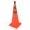 2 Pack Collapsible Reflective Traffic Cones 70cm Orange Road Safety 4