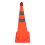 2 Pack Collapsible Reflective Traffic Cones 70cm Orange Road Safety 5