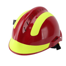 Rescue Safety Helmet Heat Shock Resistant Adjustable Vented Fire