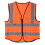 (Orange) Sichtbare Sicherheitsweste Netz Reflektierend Orange 1