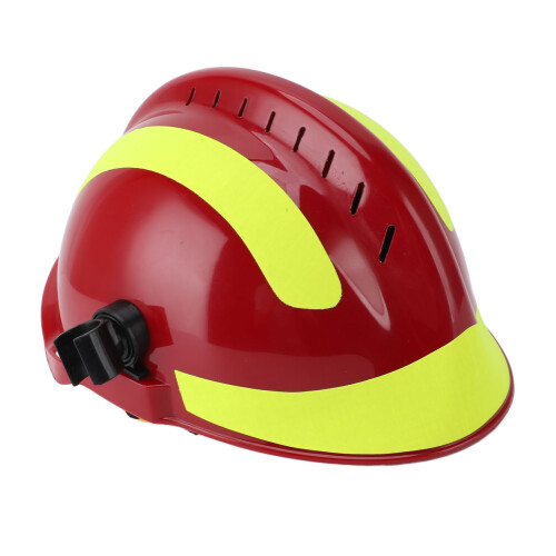 Rescue Safety Helmet Heat Shock Resistant Adjustable Vented Fire 1