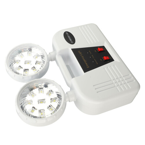 Notleuchte 2 Köpfe 9W LED hellweiß 2