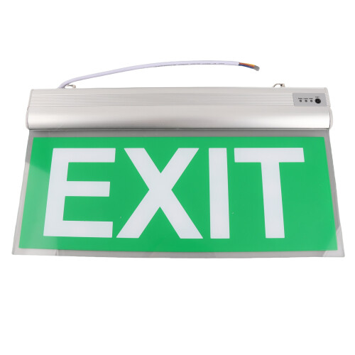 110V Acrylic 3W 12LED Emergency Exit Sign Light 2