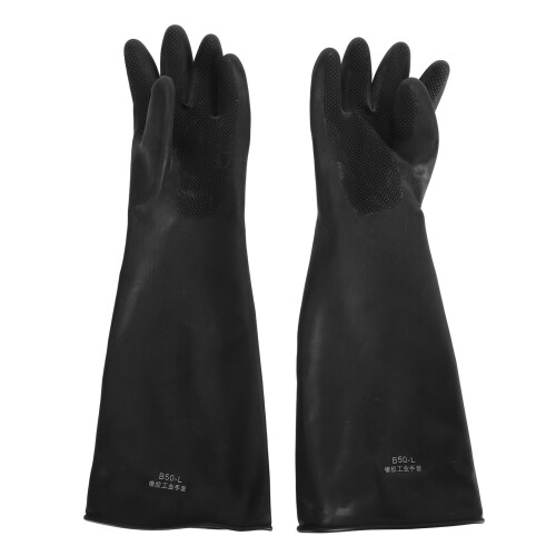 (B50‑L) Wiederverwendbare Gummihandschuhe Latex B50-L