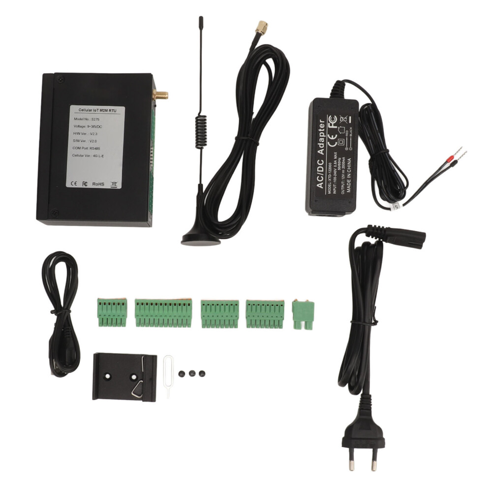 (4GlâE Eu Plug) 4G Cellular Iot Alarm Rs485 Gsm Gprs Modbus Rtu 100-240V 604725122773