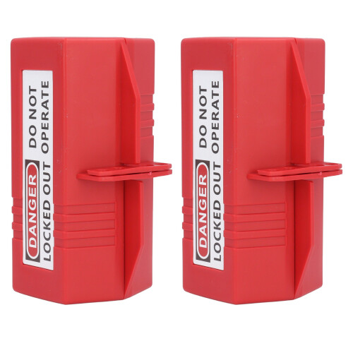 2x Stromstecker-Sperrvorrichtung für industrielle Stromversorgung 2
