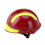 Rescue Safety Helmet Heat Shock Resistant Adjustable Vented Fire 3