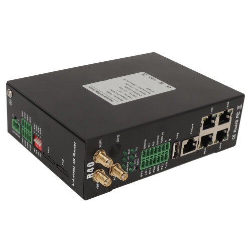 (4GL‑A US Plug) Industrie 4G Edge Router POE Dual SIM 1