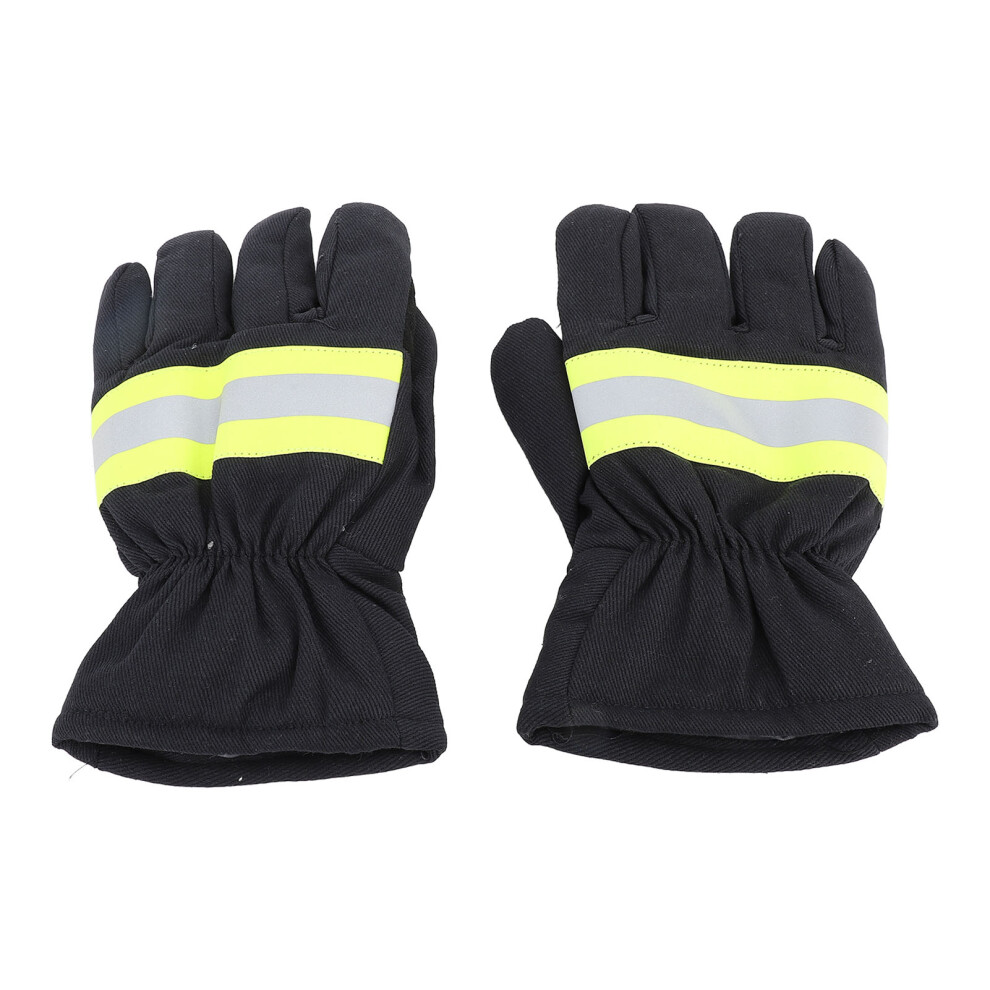 Firefighter Gloves Flame Resistant 27Cm For Carpentry Welding 604725120861