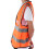 (Orange) Sichtbare Sicherheitsweste Netz Reflektierend Orange 3