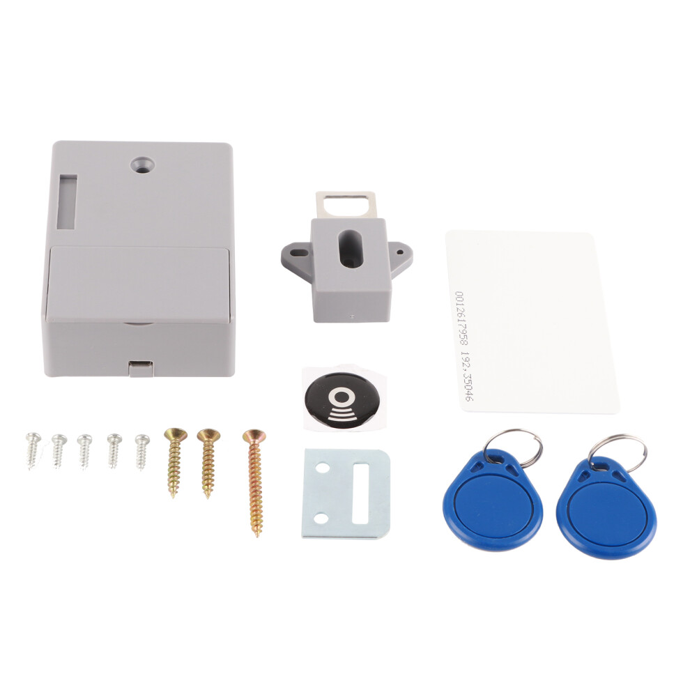 Rfid Cabinet Drawer Diy Digital Lock No Hole (Battery Not Included) 604725115560