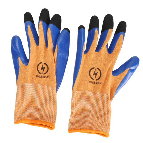 400V Insulated Glove Antislip Touchscreen Low Voltage Resistance 1