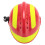 (Red) Safety Helmet Heat Resistant Shock Resistant Adjustable Vented 3