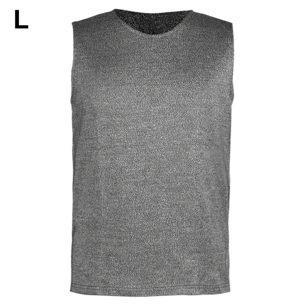 (L) Level 5 Protective Vest Cut Resistant Anti Slash Round Neck Waistcoat 604725157737