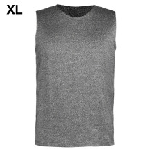 (XL) Level 5 Protective Vest Cut Resistant Anti Slash Round Neck Waistcoat