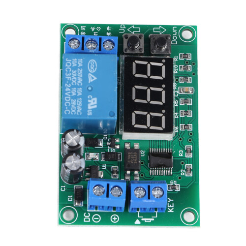 Timer-Relais-Modul 3-stellig 12V programmierbare Steuerung 2