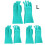 (L) 3 Paar Chemikalienbeständige Nitril-Handschuhe 1