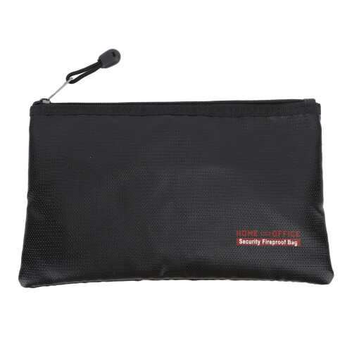 Fireproof Document Bag Waterproof 800 Resistant Zipper Office