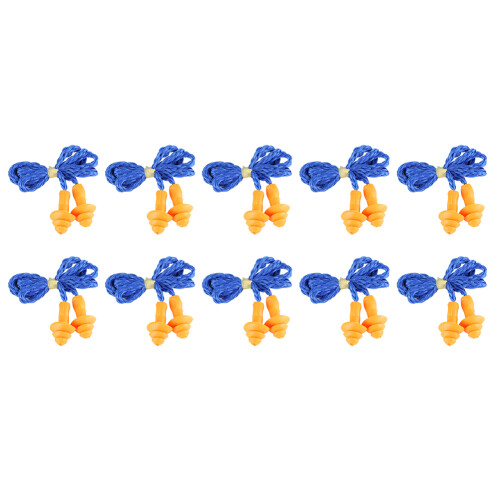 10pcs Christmas Tree Ear Plugs Noise Reduction with Wire