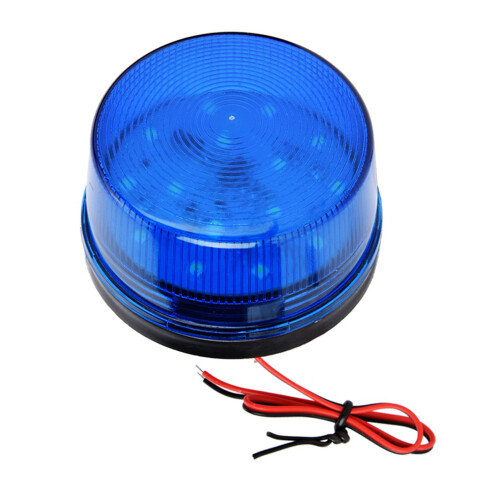 DC9-12V blaue LED-Blitzsirene Notlicht 1