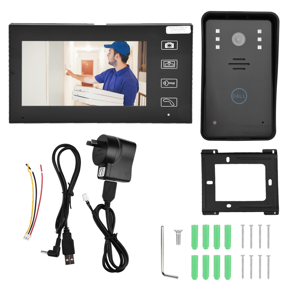 7In Tft 2.4G Wireless Video Doorbell Intercom 604725169778