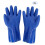 (XL) PVC-Handschuhe mit Baumwollfutter, rutschfest 1