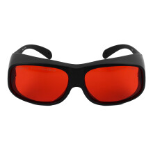 (Black Frame Red Lenses) 532nm-Laserschutzbrille OD5+