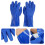 (XL) PVC-Handschuhe mit Baumwollfutter, rutschfest 5