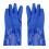 (XL) PVC-Handschuhe mit Baumwollfutter, rutschfest 2