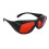 (Black Frame Red Lenses) 532nm-Laserschutzbrille OD5+ 3