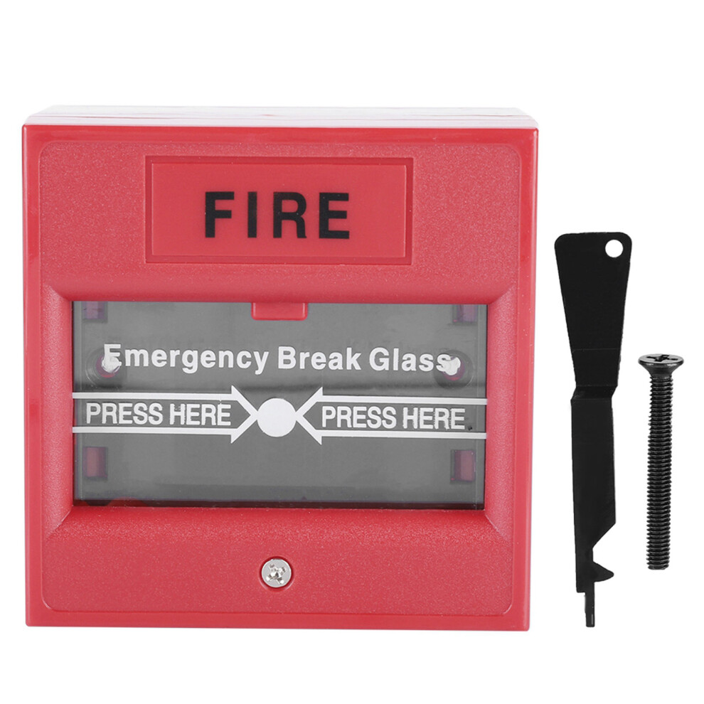 Emergency Fire Alarm Button Break Glass Switch 604725170286