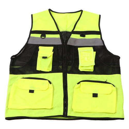 Reflective Vest High Visibility Waterproof Breathable 1