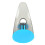 (Blue) Portable Golf Putter Trainer for Indoor Outdoor Practice 3
