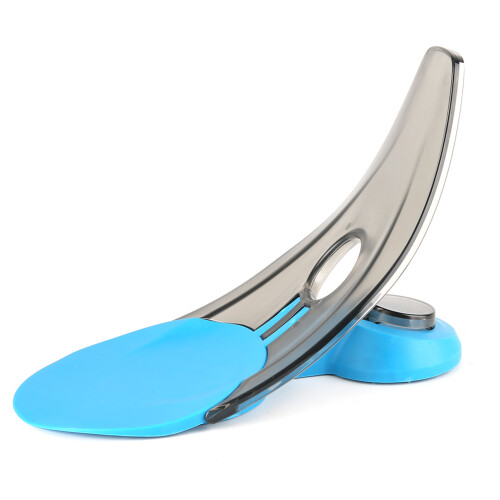(Blue) Portable Golf Putter Trainer for Indoor Outdoor Practice 1
