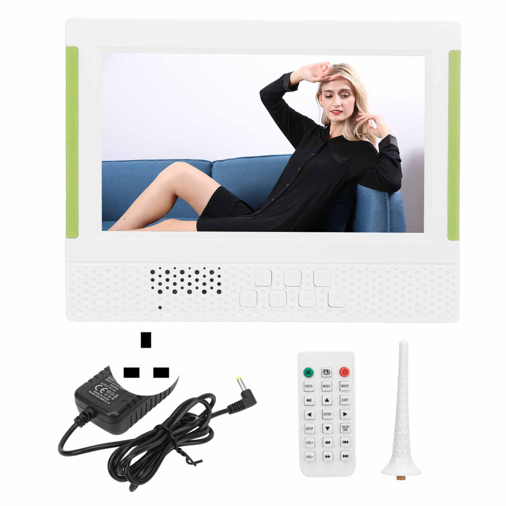 (Uk Plug) 7 Inch Digital Photo Frame Video Clock Calendar Remote Eu Plug 643505101881