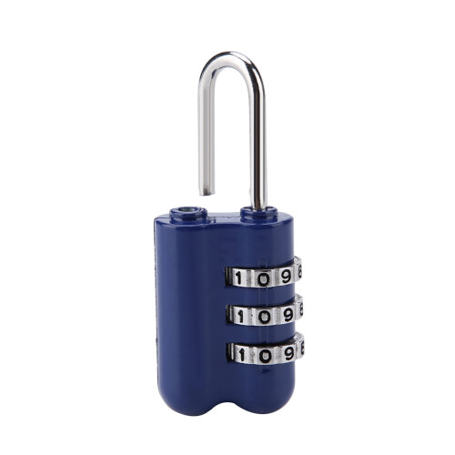 3-Digit Combination Lock Zinc Alloy Luggage Padlock 2
