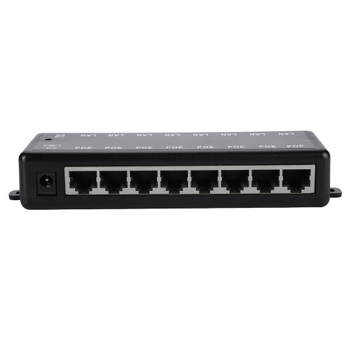 DC12V-48V 8-Port PoE-Adapter (Passiv-Injektor) 1