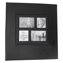 PU Photo Album Holds 600pcs 4x6in Photos with Front Window