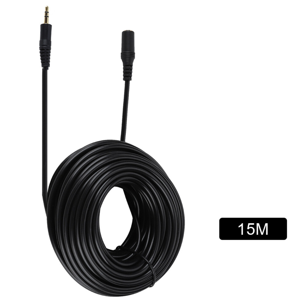3.5Mm Male To Female Aux Cable 15M For Smartphone Headphones Stereo 604725115904