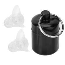 27dB Anti-Noise Earplugs Concert Festival Clear