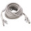 5m RJ45+DC Ethernet-Kabel für IP-Kameras NVR 10/100M 2