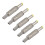5x 5,5x2,5mm-DC-Stecker Metall-Adapter 3