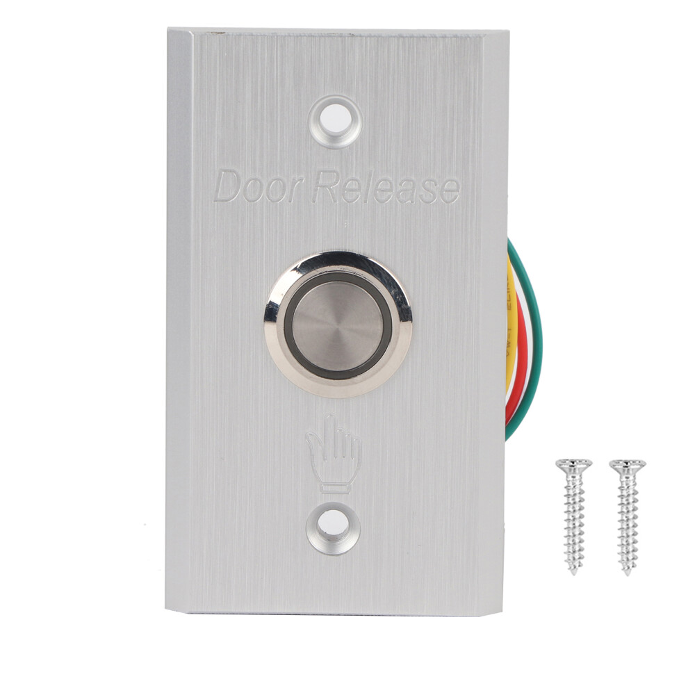 Door Access Control Exit Button Push Release Switch With Light 604725114570