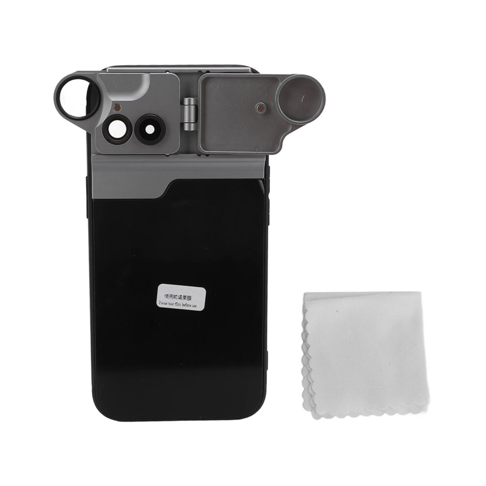 3-In-1 Multi Lens Case For Iphone 13 Cpl 10X Macro 180 Fisheye 643505014235
