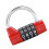 4-Dial Code Padlock Travel Suitcase Gym Locker Security Red 5