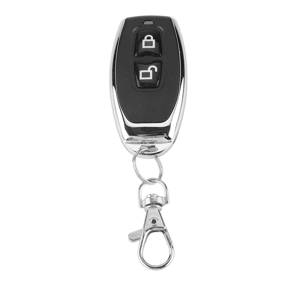 433Mhz Metal 2 Buttons Rf Wireless Learning Code Remote Transmitter 604725170842