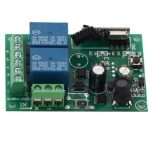 AC85V-220V 433MHz Wireless FR Remote Receiver Relay (2CH)